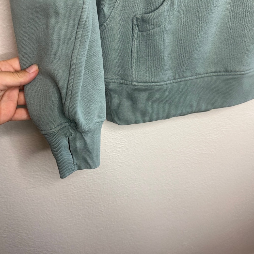 Lululemon Scuba Oversized Funnel-Neck Half Zip Long Crater Blue/Gold W3ICYS XS/S - Picture 5 of 8